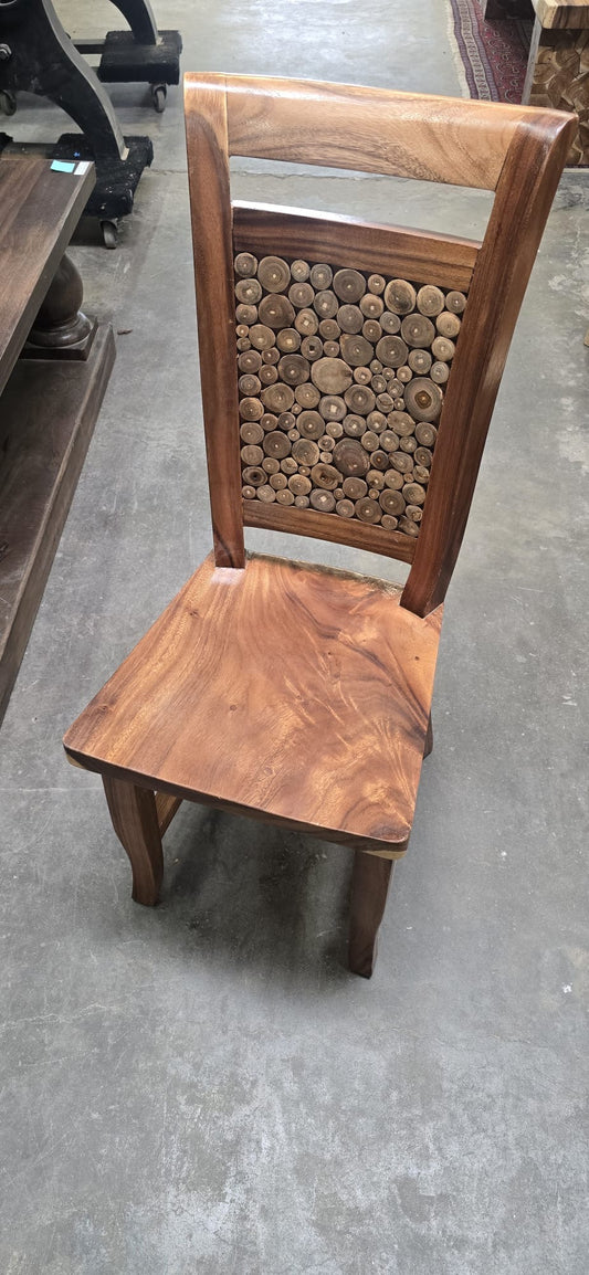 #30 Monkeypod Branch Chair – H 42" x W 18" x D 18"