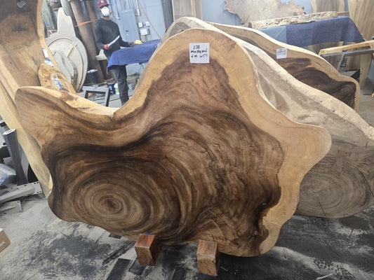 Live Edge Monkeypod Table #238 – 49" x 59"
