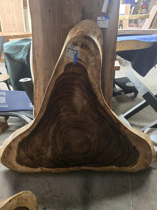 Live Edge Monkeypod Table #243 – 42" x 44"