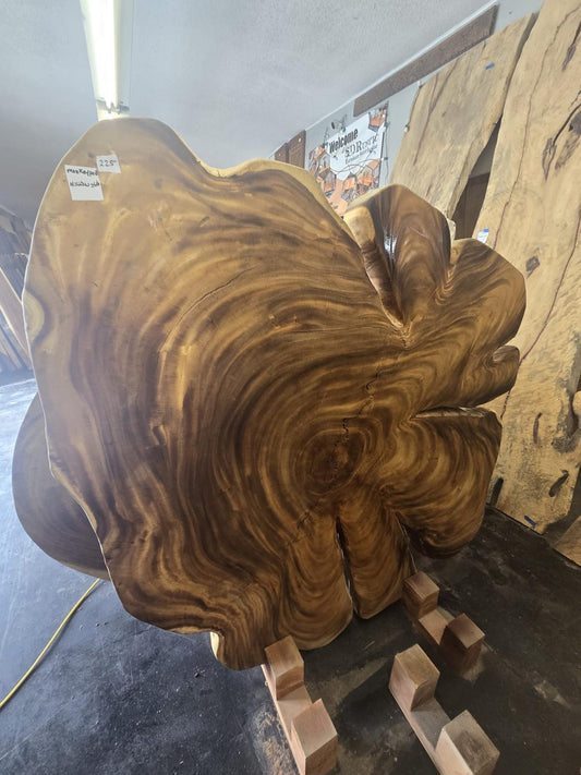 Live Edge Monkeypod Table #225 – 64" x 60"