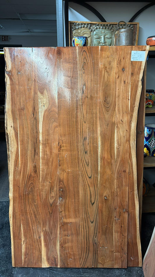 Live Edge Acacia Table #301 â 60" x 35â37"