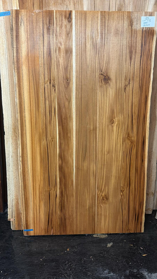 Live Edge Teak Table #330 – 60" x 35–36"