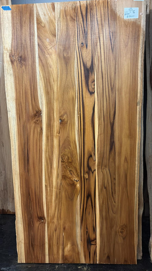 Live Edge Teak Table #334 – 72" x 35–36"