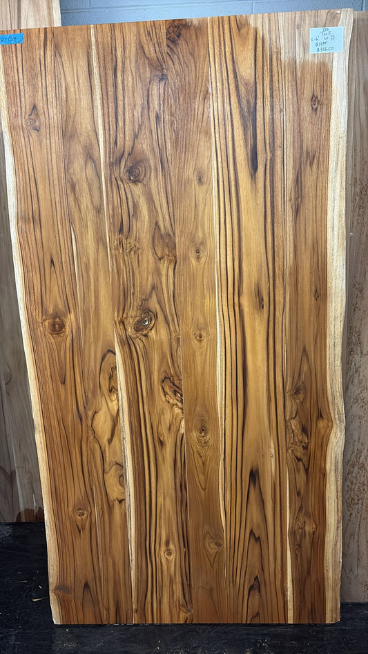 Live Edge Teak Table #336 – 72" x 36–37"