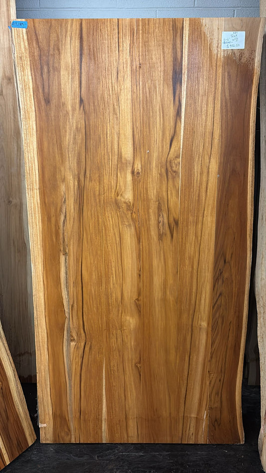 Live Edge Teak Table #337 – 72" x 36–37"