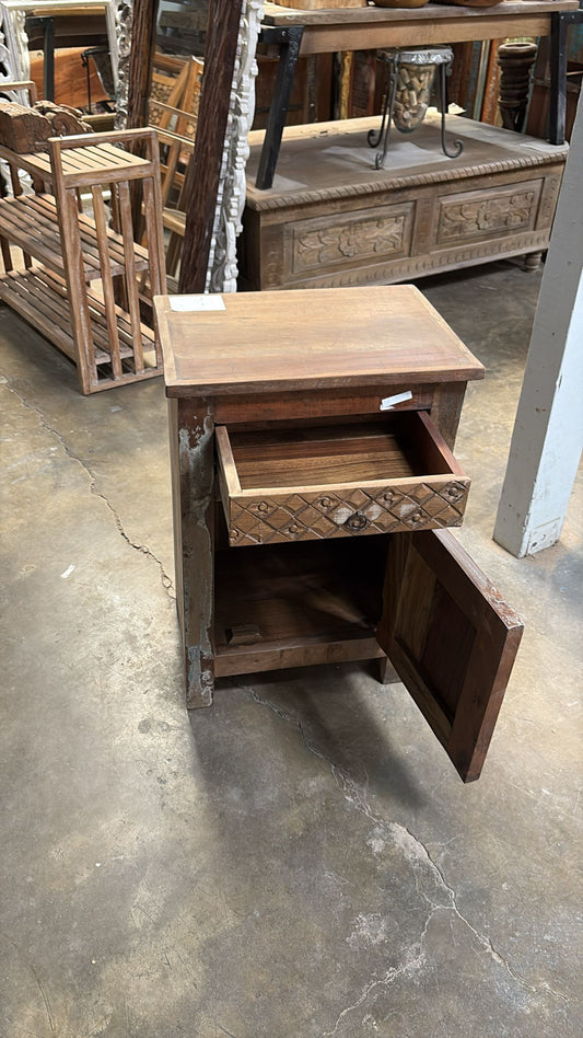 Solid Wood Nightstand #55 â 26"H x 18"L x 13"D