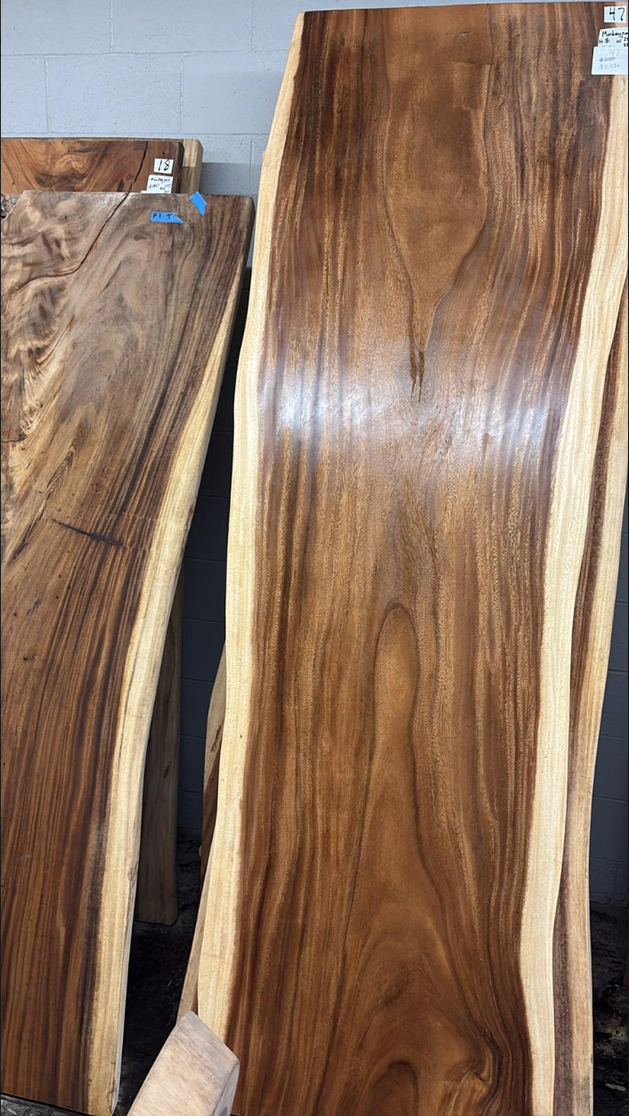 Live Edge Monkeypod Table β #47 β 29"β32" x 96"