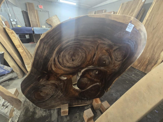 Live Edge Monkeypod Table #236 – 54" x 51"