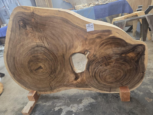 Live Edge Monkeypod Table #240 – 49" x 69"