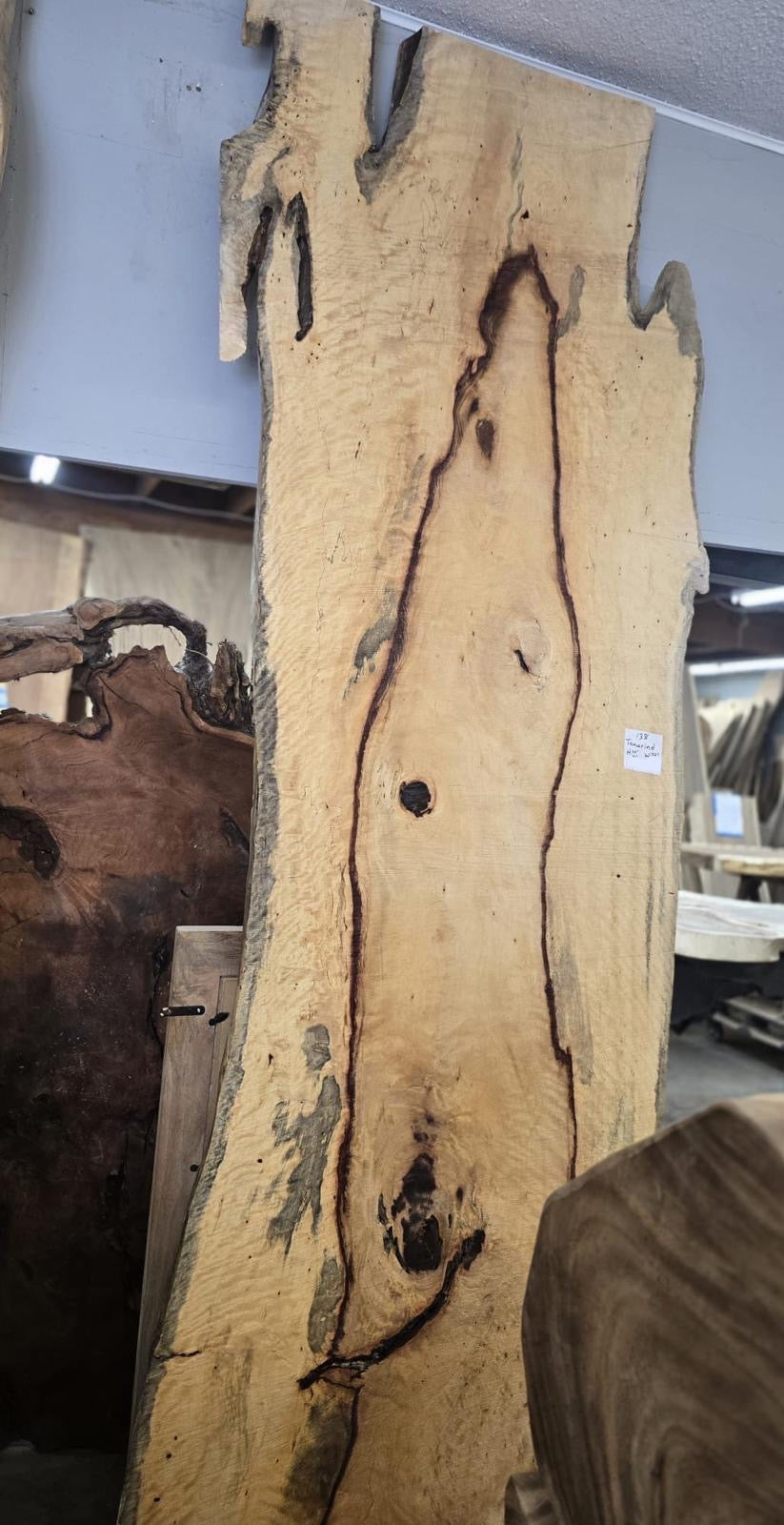 Tamarind Live Edge Table #138 – 10'2" x 32–36"