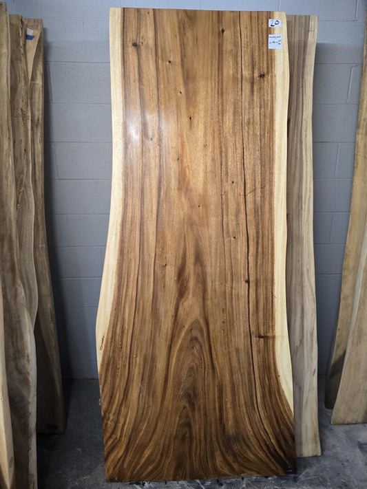 Live Edge Monkeypod Table #20 – 7' x 30–36"