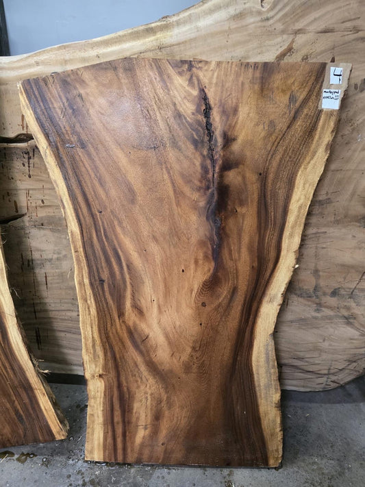 Live Edge Monkeypod Table #4 – 59" x 29–43"