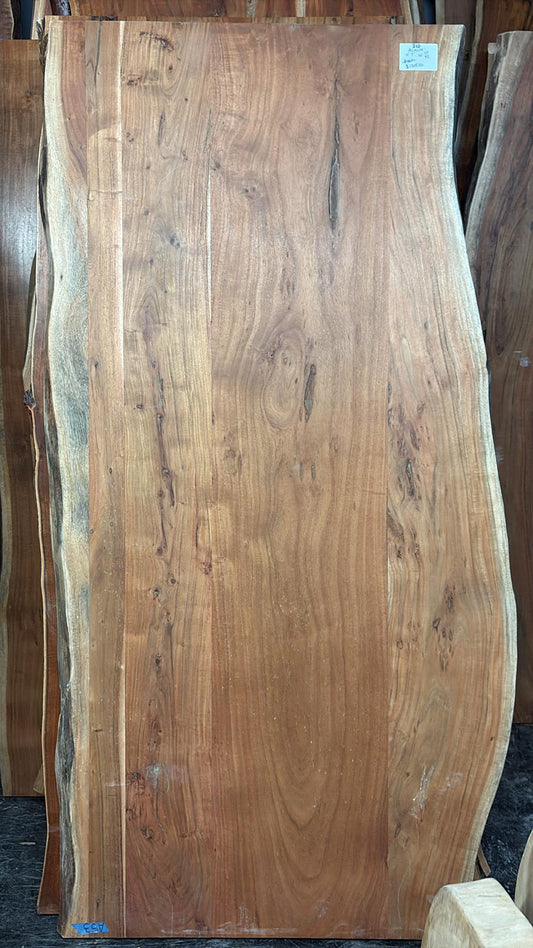 Live Edge Acacia Table #310 – 84" x 37–42"