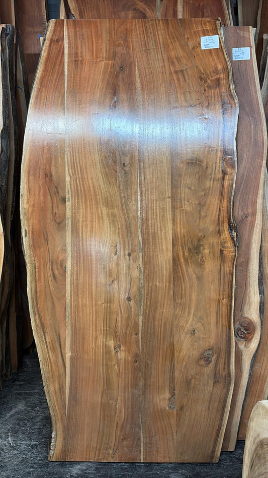 Live Edge Acacia Table #312 – 84" x 33–41"