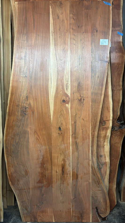 Live Edge Acacia Table #315 – 96" x 40–43"