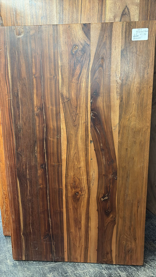 Recycled Teak Table #357 – 60" x 36"