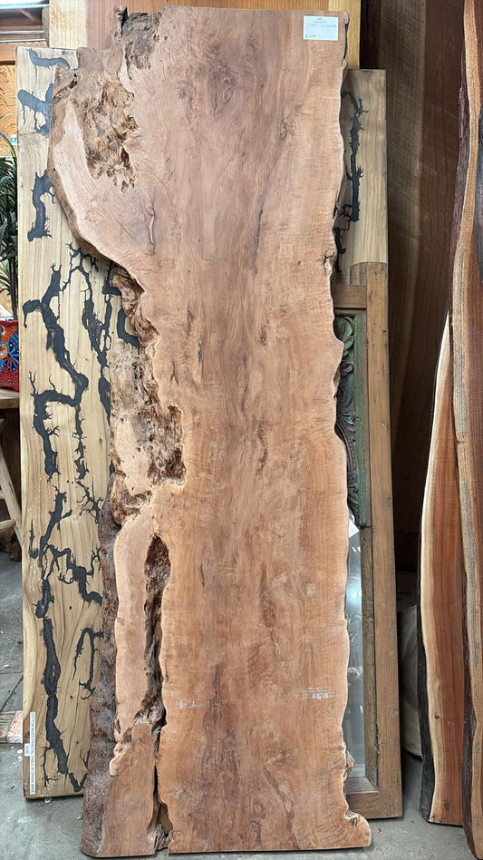 Live Edge Lychee Slab #186 – 78" x 28"