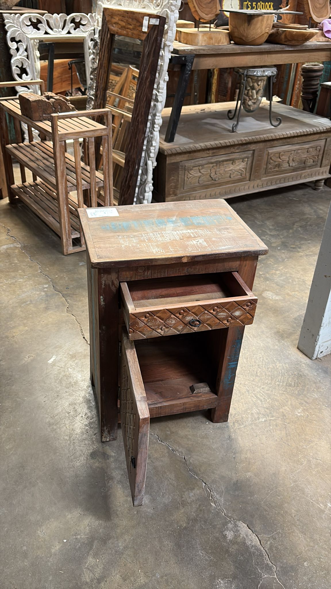 Solid Wood Nightstand #53 – 26"H x 18"L x 13"D