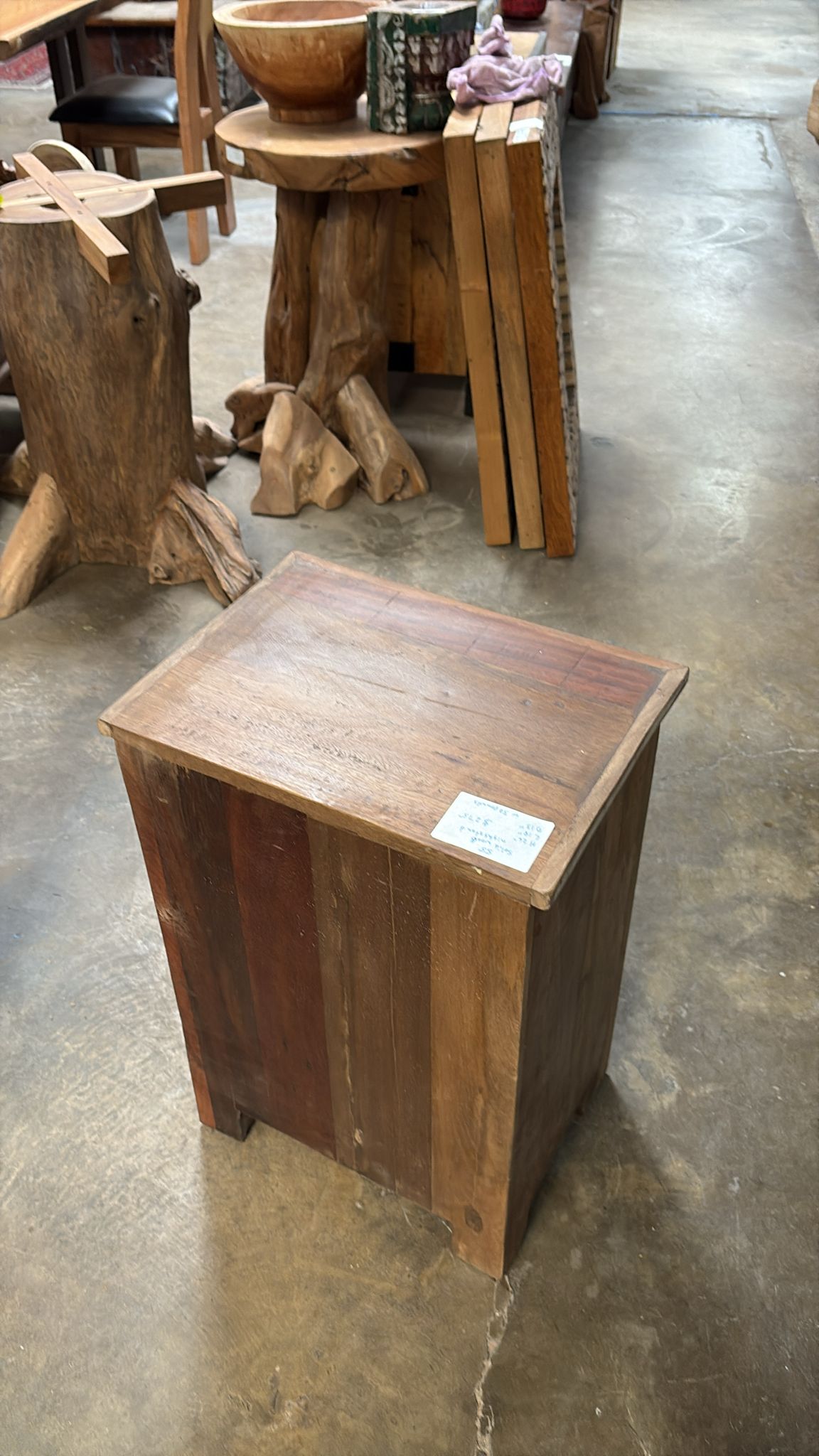 Solid Wood Nightstand #55 – 26"H x 18"L x 13"D