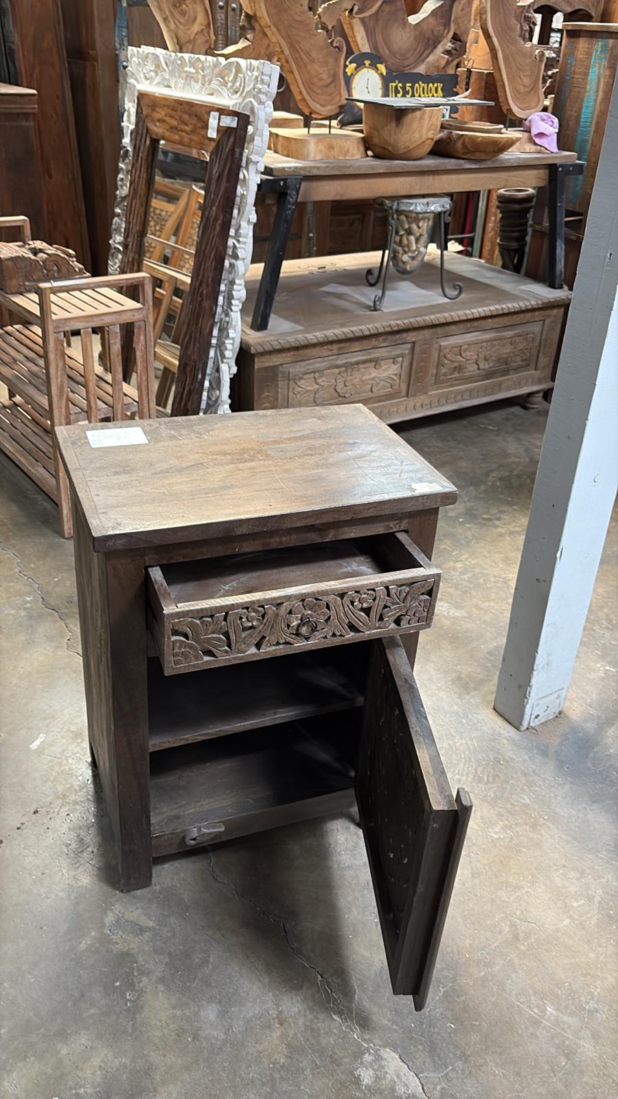 Solid Wood Nightstand #59 – 28"H x 21"L x 14"D