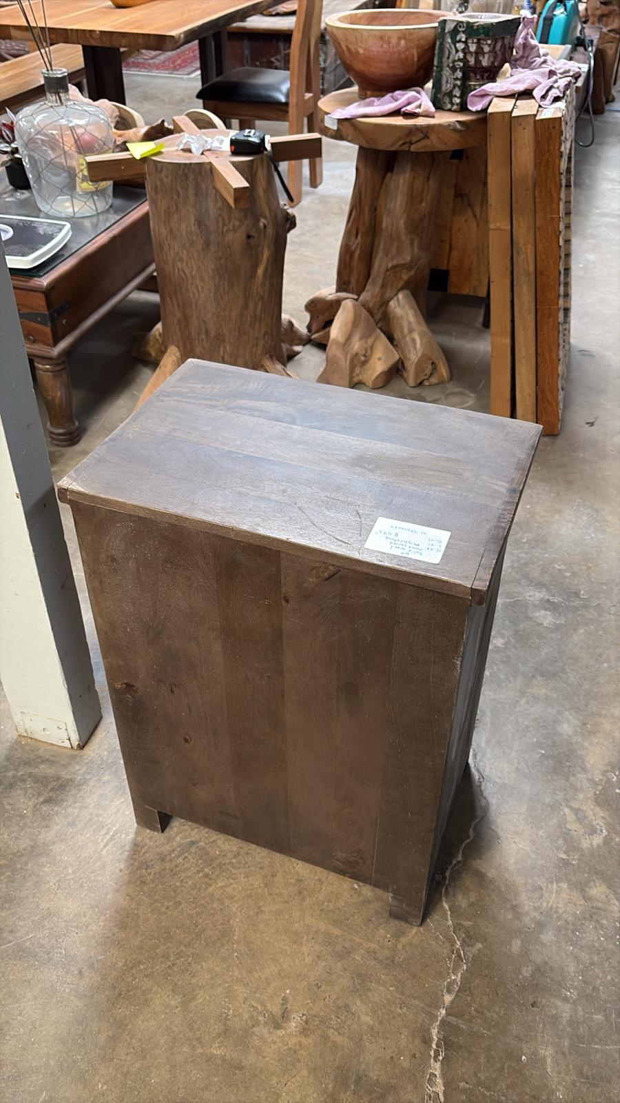 Solid Wood Nightstand #60 – 28"H x 21"L x 21"D