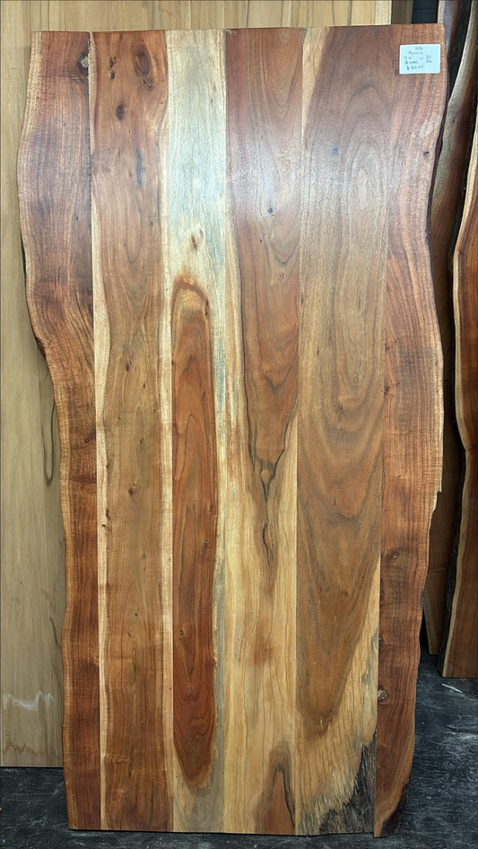 Live Edge Acacia Table #306 – 72" x 32–36"