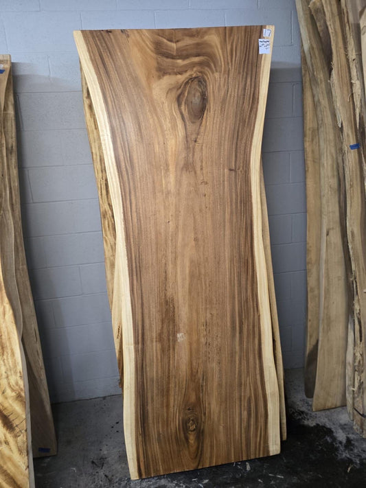 Live Edge Monkeypod Table #17 – 7' x 35.5–37"