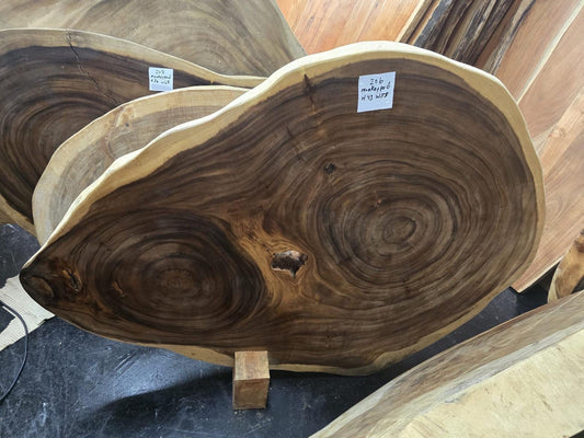 Live Edge Monkeypod Table #206 – 43" x 58"
