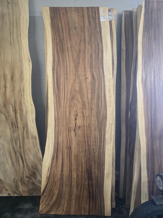 Live Edge Monkeypod Table #48 – 8' x 29–33.5"